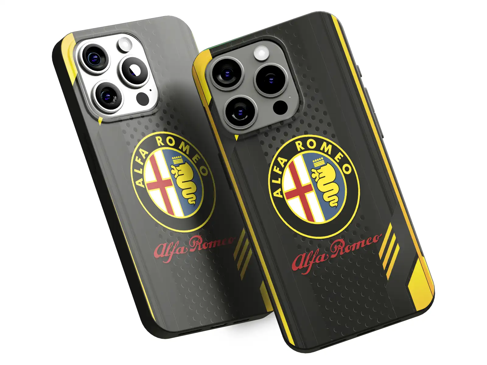 Alfa Romeo Coque Silicone Smartphone Look Standard Classique